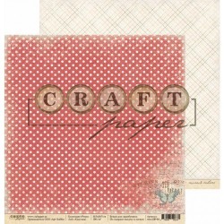 Двусторонний лист бумаги CraftPaper Ретро "Классика" размер 30,5*30,5см, 190гр