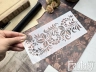 Трафарет FantasyScrap «Русский орнамент», Tfd-034, толщина пластика 0,5 мм, размер 10*20 см