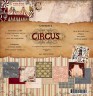 Set of double-sided paper Summer Studio "Circus" 11 sheets, size 30. 5x30. 5 cm, 250 gr/m2