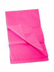 Бумага "Тишью" размер 50х50 см, цвет розовый, 1 лист
