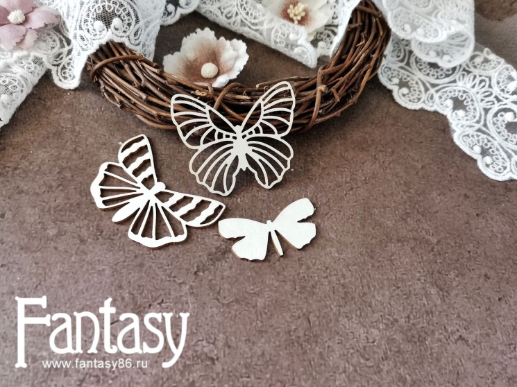 Чипборд Fantasy "Бабочки  3495"