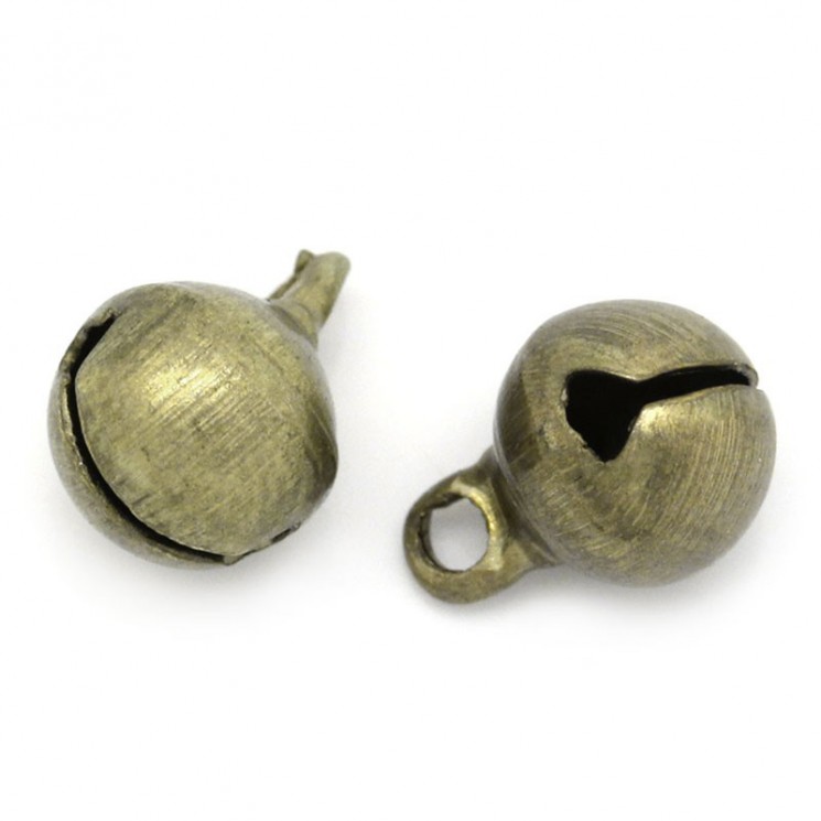 Pendant "Tambourine" bronze, size 0.7 cm, 1 piece 