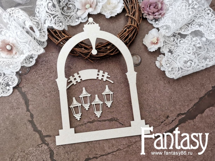 Чипборд Fantasy "Арка 3649", размер 17*12,3 см