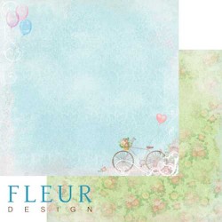 Double-sided sheet of paper Fleur Design Flight of the soul 