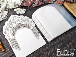 Заготовка для альбома FantasyScrap " Кокошник" размер 18*25 см