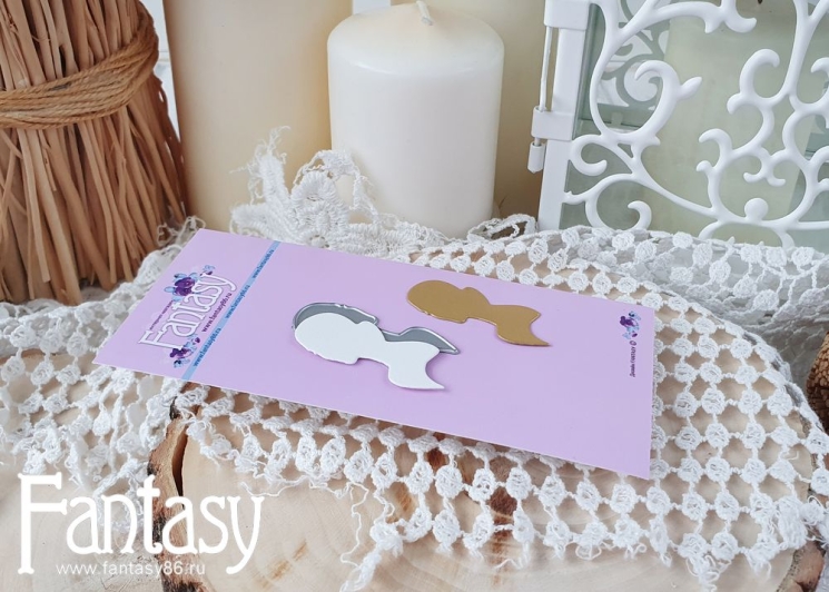 Нож для вырубки Fantasy "Силуэт девушки 1452" размер 1.9*4.3 см