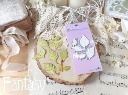 Нож для вырубки Fantasy "Листики базилика 1533" 