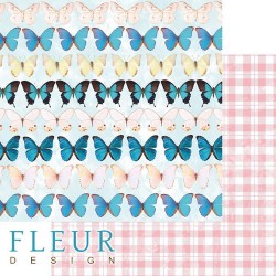 Double-sided sheet of paper Fleur Design Create 