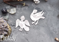 Чипборд Fantasy "Сирин большие 3906"