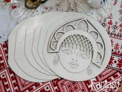 Заготовка для альбома FantasyScrap "Русская красавица" размер 25 см