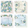Set of double-sided paper Summer Studio "Royal Garden" 11 sheets, size 30.5*30.5 cm, 190 g/m2
