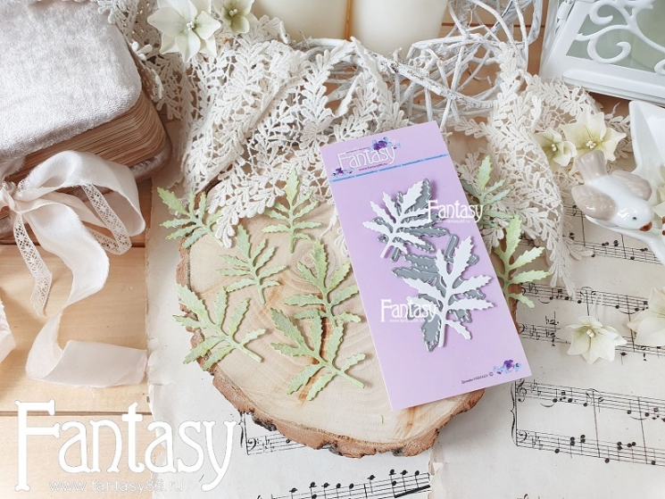 Нож для вырубки Fantasy "Листики бархатцев 1535" 