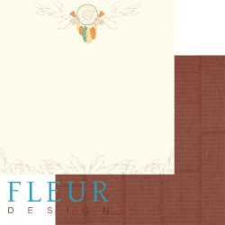 Double-sided sheet of paper Fleur Design Autumn Breath 