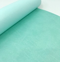 Binding leatherette Italy, mint matte color, size 33X70 cm, 225 g /m2 