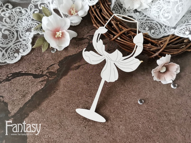 Чипборд Fantasy «Бокал 3439» размер 11*5,7 см 