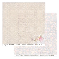 Двусторонний лист бумаги Mr. Painter "Время для счастья-2" размер 30,5Х30,5 см, 190г/м2
