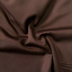 Premium satin fabric, chocolate, size 50x50cm, 135gr/m2