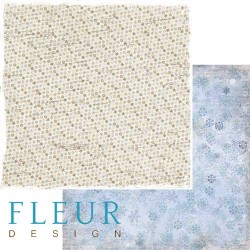Double-sided sheet of paper Fleur Design Winter patterns 