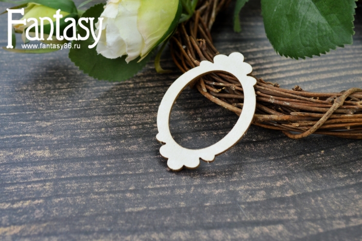 Чипборд Fantasy "Рамка 3815" размер 6.5*4 см