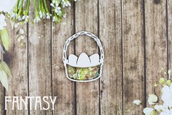 Шейкер Fantasy «Маленькая пасхальная корзинка с яйцами» размер 6,5*5,3 см