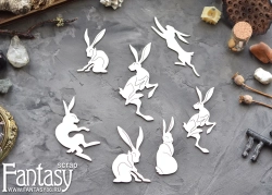 Чипборд Fantasy "Набор зайцы 3908" 
