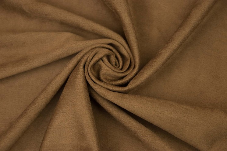 Double-sided suede "Light brown", size 50x70 cm
