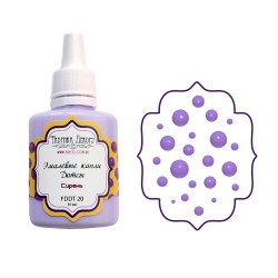 Enamel drops-beads (Dots) Fabrica Decoru, Lilac color, 30 ml