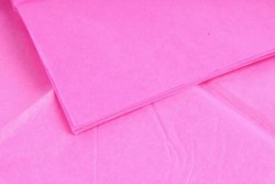 Бумага "Тишью" размер 50х66 см, цвет лилово-розовый, 1 лист