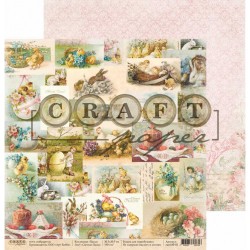 Double-sided sheet of paper CraftPaper Easter 