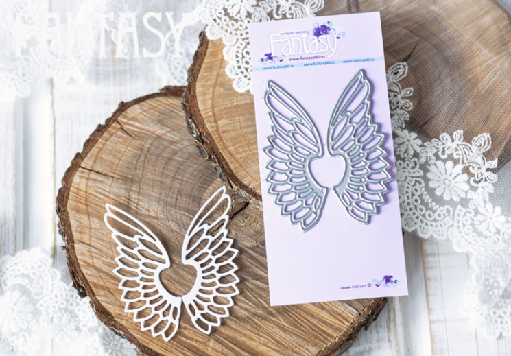 Knife for cutting Fantasy "Openwork wings" 2 pcs
