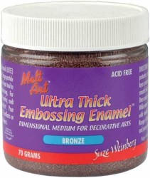 UTEE embossing powder (large particles) BRONZE, 120ml