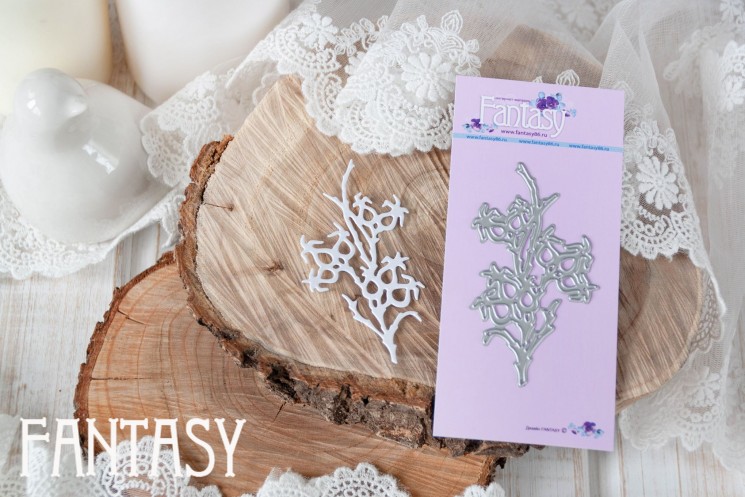 Нож для вырубки Fantasy  «Мини шиповник с ягодами» размер 4.5*8.1 см (1)