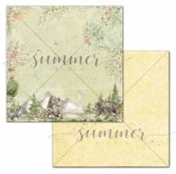 Double-sided sheet of paper Summer Studio Spirit of nature 