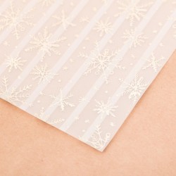 Decorative tracing paper with gold foil 