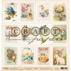 One-sided sheet of paper CraftPaper Easter 