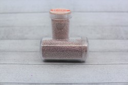 Микробисер "Серо-розовый №12" размер 0,6-0,8 мм 30 гр