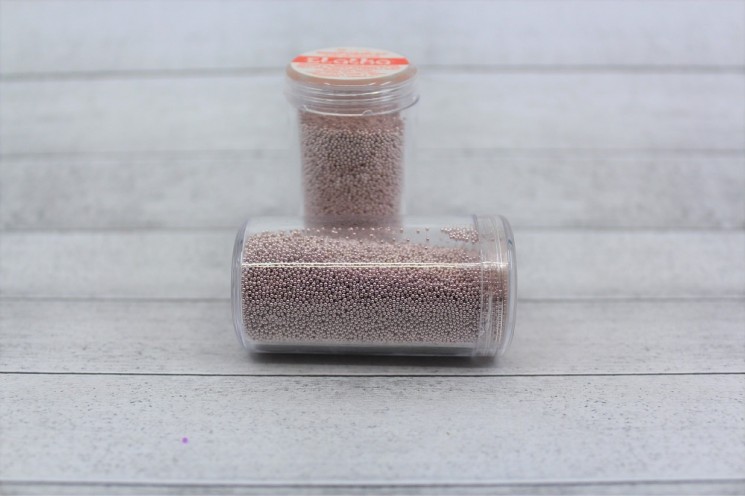 Microbiser "Gray-pink No. 12" size 0,6-0,8 mm 30 gr