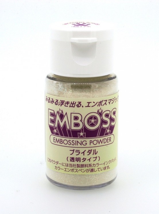 Transparent "Tsukineko" embossing powder, wedding, 30 ml