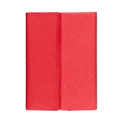 Бумага "Тишью" Stilerra размер 50х70 см, цвет красный/красный