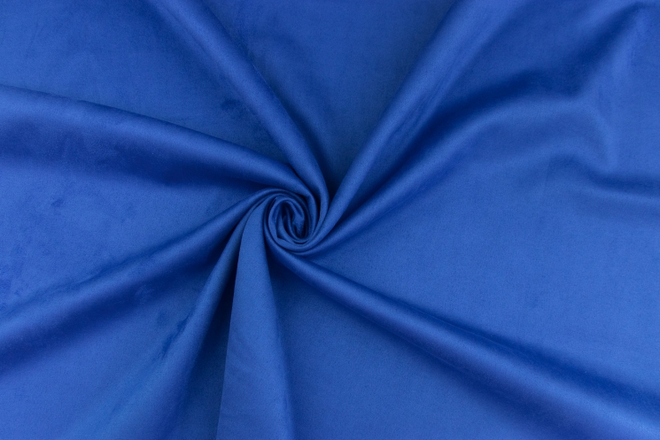 Замша двусторонняя "Синяя", размер 50х50 см 
