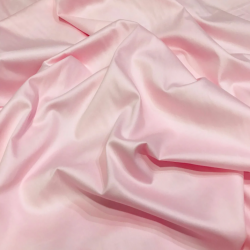 Premium satin fabric, pale pink, size 50x50cm, 135gr/m2