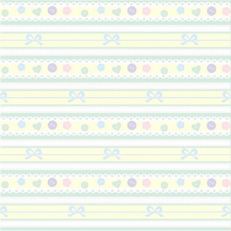 One-sided sheet of paper Vine, collection Kids "Braid with buttons" size 30, 5x30, 5 cm, 160 gr/m2
