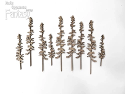 Чипборд Fantasy "Елки 3872 ", толщина картона 2 мм