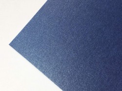 Designer paper Blue with gold metallic, A4, density 290 g/m2
