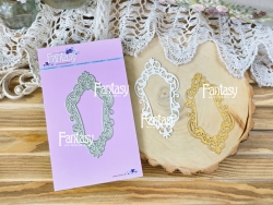 Нож для вырубки Fantasy « Рамка Изящная Линия 1693», размер 5*9,5 см