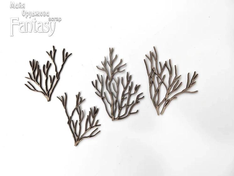 Чипборд Fantasy "Ветки 3873", толщина картона 2 мм