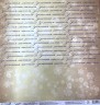 Двусторонний лист бумаги Mr. Painter "Золотая метель-7" размер 30,5Х30,5 см, 190г/м2