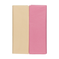 Бумага "Тишью" Stilerra размер 50х70 см, цвет бежевый/розовый