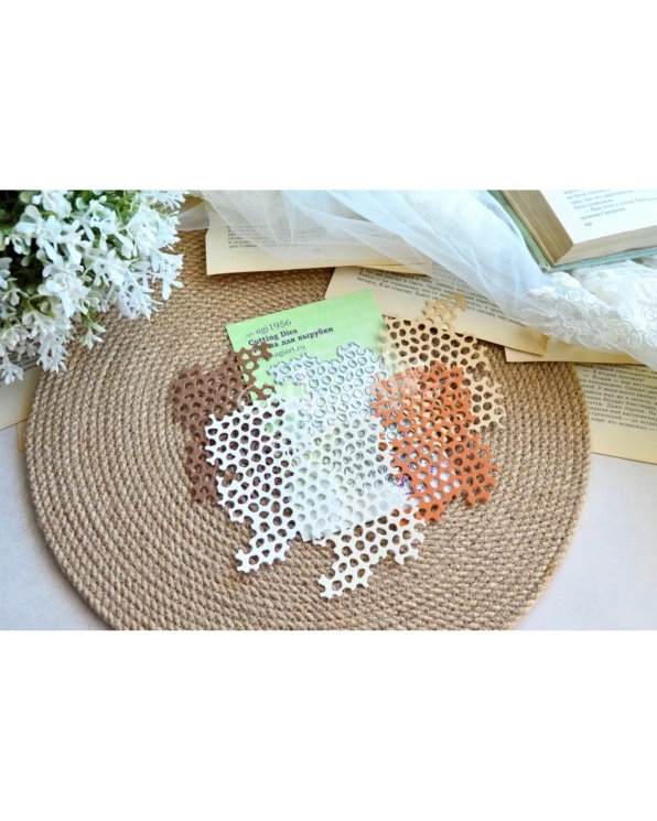 Нож для вырубки "Коралловый риф" от AgiArt, размер 100*67 mm