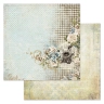 Двусторонний набор бумаги 30,5х30,5 см "Эхо прошлого", 12 листов, 180 гр  (ScrapMania)